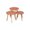 Table Basse D'appoint MASSAI Ø45cm - Acier époxy - Hermès -Garantia Soldes Magasin table basse d appoint massai o45cm acier epoxy 3