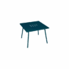 Table Basse De Jardin Monceau Métal Carrée 57 X 57 Cm - Bleu Acapulco -Garantia Soldes Magasin table basse de jardin monceau metal carree 57 x 57 cm bleu acapulco