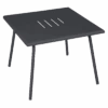 Table Basse De Jardin Monceau Métal Carrée 57 X 57 Cm - Carbone -Garantia Soldes Magasin table basse de jardin monceau metal carree 57 x 57 cm carbone