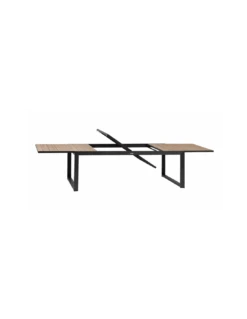 Table Corvo Extensible 12 Places - Acacia/Aluminium 6 Table Corvo Extensible 12 Places - Acacia/Aluminium -Garantia Soldes Magasin table corvo extensible 12 places acaciaaluminium 1