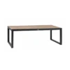 Table Corvo Extensible 12 Places - Acacia/Aluminium -Garantia Soldes Magasin table corvo extensible 12 places acaciaaluminium