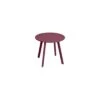 Table D'appoint Saona D.50 X H.45 Cm Bordeaux - Acier époxy 2 Table D'appoint Saona D.50 X H.45 Cm Bordeaux - Acier époxy -Garantia Soldes Magasin table d appoint saona d50 x h45 cm acier epoxy bordeaux
