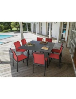 Table De Jardin Barcelona Carrée Extensible L.100/145 X P.145 Cm 14 Table De Jardin Barcelona Carrée Extensible L.100/145 X P.145 Cm -Garantia Soldes Magasin table de jardin barcelona carree extensible l100145 x p145 cm 2