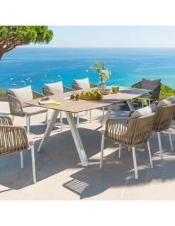 Table De Jardin Barcelone Rectangulaire - Aluminium Et ECP 14 Table De Jardin Barcelone Rectangulaire - Aluminium Et ECP -Garantia Soldes Magasin table de jardin barcelone rectangulaire aluminium et ecp 3