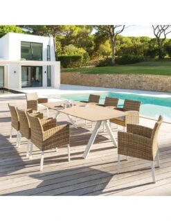 Table De Jardin Barcelone Rectangulaire - Aluminium Et ECP 15 Table De Jardin Barcelone Rectangulaire - Aluminium Et ECP -Garantia Soldes Magasin table de jardin barcelone rectangulaire aluminium et ecp 4