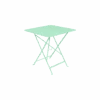 Table De Jardin Bistro 71x71 Cm - Métal Pliante Carrée - Vert Opaline -Garantia Soldes Magasin table de jardin bistro 71x71 cm metal pliante carree