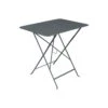 Table De Jardin Bistro 77 X 57 Cm - Métal Pliante Rectangle - Citron Givré -Garantia Soldes Magasin table de jardin bistro 77x57 cm metal pliante rectangle