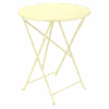 Table De Jardin Bistro D.60 Cm - Métal Ronde Pliante - Citron Givré 1 Table De Jardin Bistro D.60 Cm - Métal Ronde Pliante - Citron Givré -Garantia Soldes Magasin table de jardin bistro d60 cm metal ronde pliante 8
