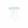 Table De Jardin Bistro D.77 Cm - Ronde Pliante Métal - Blanc Coton 2 Table De Jardin Bistro D.77 Cm - Ronde Pliante Métal - Blanc Coton -Garantia Soldes Magasin table de jardin bistro d77 cm ronde pliante metal