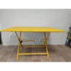 Table De Jardin Cargo 128x90 Cm En Métal Rectangle Pliante - Miel 1 Table De Jardin Cargo 128x90 Cm En Métal Rectangle Pliante - Miel -Garantia Soldes Magasin table de jardin cargo 128x90 cm en metal rectangle pliante miel