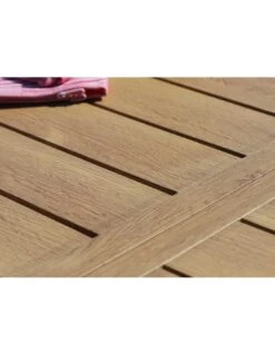 Table De Jardin COME 160/240 X 100 Cm -- Graphite / Oak -Garantia Soldes Magasin table de jardin come 160240 x 100 cm graphite oak graphite oak 5