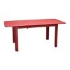 Table De Jardin Eos Extensible 130/180 Cm En Aluminium - Rouge -Garantia Soldes Magasin table de jardin eos extensible 130180 cm aluminium 2