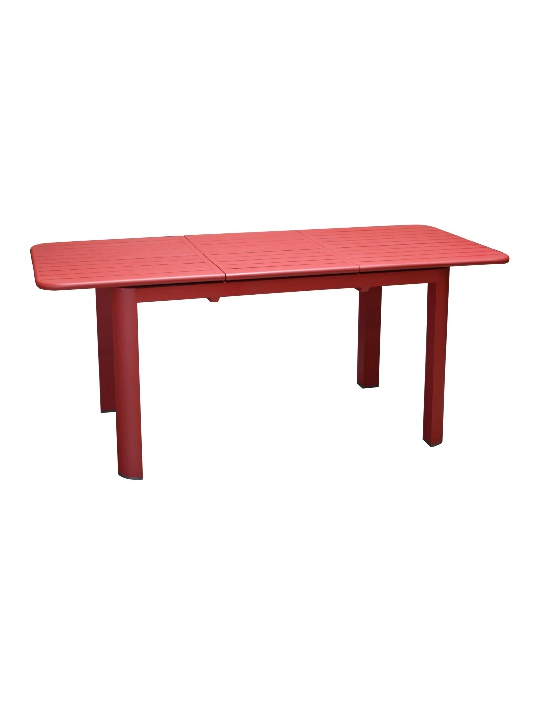 Table De Jardin Eos Extensible 130/180 Cm En Aluminium - Rouge 3 Table De Jardin Eos Extensible 130/180 Cm En Aluminium - Rouge