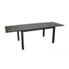 Table De Jardin Extensible Alice - Aluminium Graphite - 140 / 240 -Garantia Soldes Magasin table de jardin extensible alice aluminium graphite 140 240