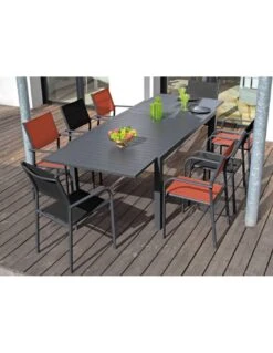 Table De Jardin Extensible Alice - Aluminium Graphite - 140 / 240 15 Table De Jardin Extensible Alice - Aluminium Graphite - 140 / 240 -Garantia Soldes Magasin table de jardin extensible alice aluminium graphite 140 240 5