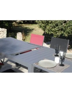 Table De Jardin Extensible Alice - Aluminium Graphite - 140 / 240 16 Table De Jardin Extensible Alice - Aluminium Graphite - 140 / 240 -Garantia Soldes Magasin table de jardin extensible alice aluminium graphite 140 240 6