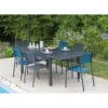 Table De Jardin Extensible GENES 160/240 X 100 Cm - Aluminium - Graphite -Garantia Soldes Magasin table de jardin extensible genes 160240 x 100 cm aluminium