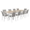 Table De Jardin Extensible Pavane 10 Personnes - Lin -Garantia Soldes Magasin table de jardin extensible pavane 10 personnes lin
