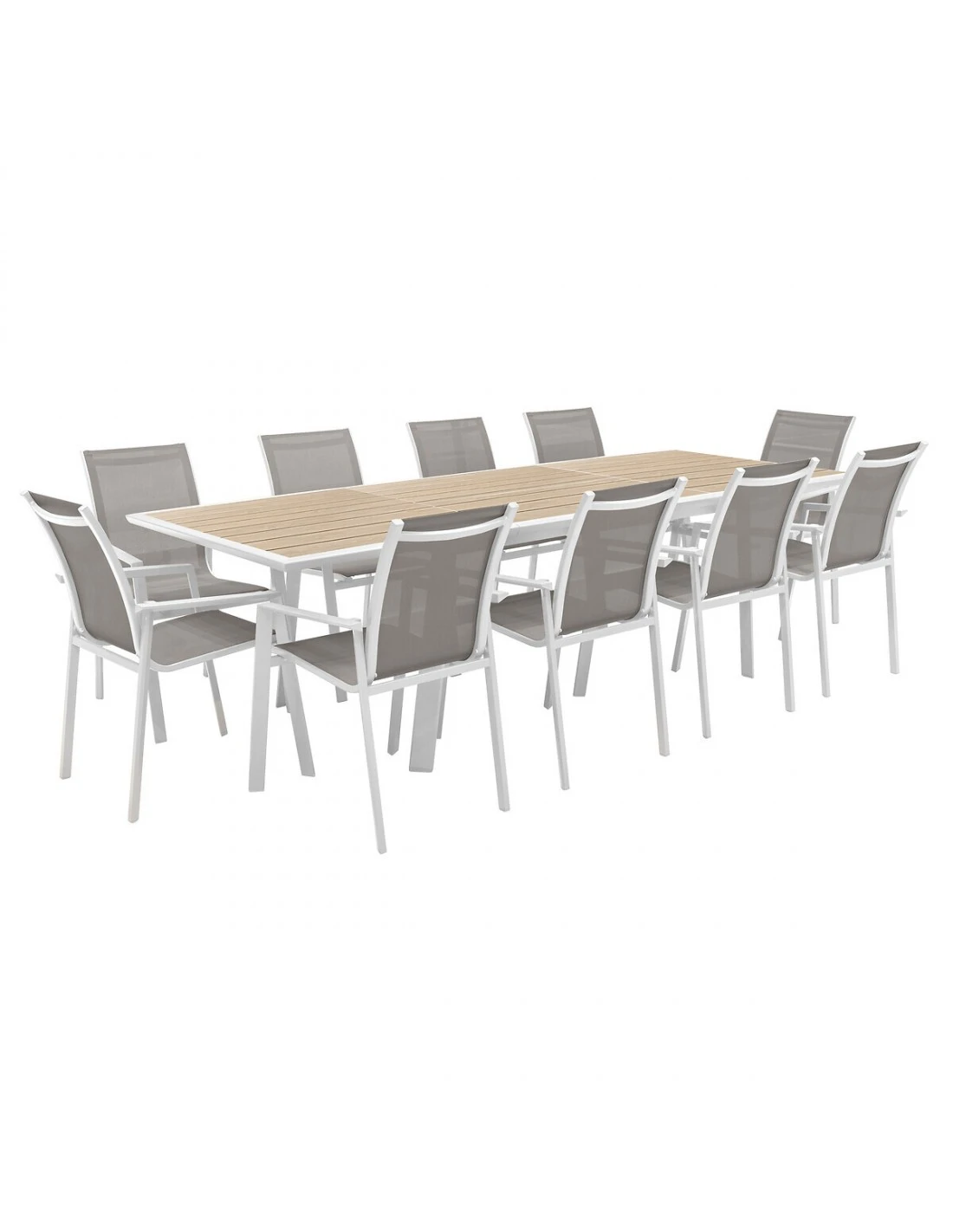 Table De Jardin Extensible Pavane 10 Personnes - Lin 3 Table De Jardin Extensible Pavane 10 Personnes - Lin