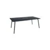 Table De Jardin Monceau 194 X 94 CM - 8 Personnes - Carbone -Garantia Soldes Magasin table de jardin monceau 194 x 94 cm 8 personnes
