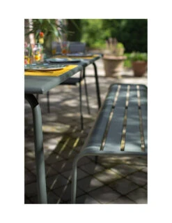 Table De Jardin Monceau 194 X 94 CM - 8 Personnes - Romarin -Garantia Soldes Magasin table de jardin monceau 194 x 94 cm 8 personnes romarin 1