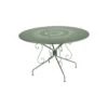 Table De Jardin Montmartre D.117 Cm - Métal Ronde - Vert Opaline -Garantia Soldes Magasin table de jardin montmartre d117 cm metal ronde