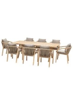 Table De Jardin Papouasie 8 Places - Bois D'acacia -Garantia Soldes Magasin table de jardin papouasie 8 places bois d acacia 2