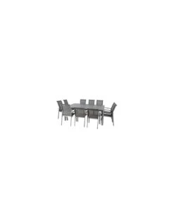 Table De Jardin Paradize Carrée Extensible - Aluminium Graphite -Garantia Soldes Magasin table de jardin paradize carree extensible aluminium graphite 3
