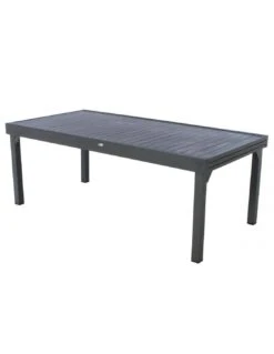 Table De Jardin Piazza Extensible 10 Places - Aluminium Graphite 15 Table De Jardin Piazza Extensible 10 Places - Aluminium Graphite -Garantia Soldes Magasin table de jardin piazza extensible 10 places aluminium 5