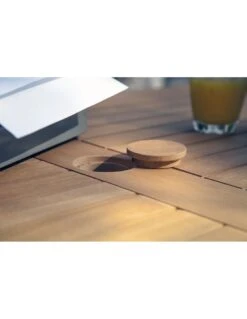 Table De Jardin Sophie Pliante Ronde En Eucalyptus - 80 Cm -Garantia Soldes Magasin table de jardin sophie pliante ronde en eucalyptus 4