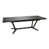 Table De Jardin VITA Extensible 180/240 X 100 Cm - Aluminium Et Céramique - Graphite / Gris -Garantia Soldes Magasin table de jardin vita extensible 180240 x 100 cm aluminium et ceramique graphite gris