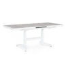 Table élévatrice Extensible Robert Aluminium Céramique Blanc -Garantia Soldes Magasin table elevatrice extensible robert aluminium ceramique blanc