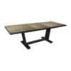 Table Extensible Amber - 180/240x100x76 Alu/HPL - Graphite/Chêne 1 Table Extensible Amber - 180/240x100x76 Alu/HPL - Graphite/Chêne -Garantia Soldes Magasin table extensible amber 180240x100x76 aluhpl graphitechene