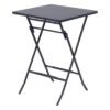 Table Greensboro Haute Carrée 2 Places - Acier - Gris 2 Table Greensboro Haute Carrée 2 Places - Acier - Gris -Garantia Soldes Magasin table greensboro haute carree 2 places acier gris