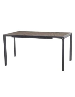 Table Haute Evasion Extensible 8 Places - Plateau Effet Bois -Garantia Soldes Magasin table haute evasion extensible 8 places plateau effet bois 1