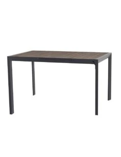 Table Haute Evasion Extensible 8 Places - Plateau Effet Bois -Garantia Soldes Magasin table haute evasion extensible 8 places plateau effet bois 2