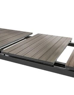 Table Haute Evasion Extensible 8 Places - Plateau Effet Bois -Garantia Soldes Magasin table haute evasion extensible 8 places plateau effet bois 4