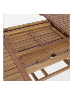 Table Ovale Extensible Acacia Noémi 180/240 X 100cm -Garantia Soldes Magasin table ovale extensible acacia noemi 180240 x 100cm 1 3