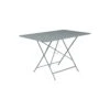 Table Pliante Bistro 117 X 77 Cm - Métal Pliante Rectangle - Gris Orage -Garantia Soldes Magasin table pliante bistro 117x77 cm metal pliante rectangle 2