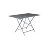 Table Pliante Bistro 117 X 77 Cm - Métal Pliante Rectangle - Carbone 1 Table Pliante Bistro 117 X 77 Cm - Métal Pliante Rectangle - Carbone -Garantia Soldes Magasin table pliante bistro 117x77 cm metal pliante rectangle 9