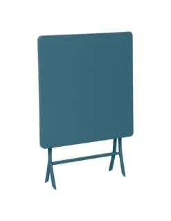 Table Pliante Carrée Greensboro 2 Places - Bleu Canard 9 Table Pliante Carrée Greensboro 2 Places - Bleu Canard -Garantia Soldes Magasin table pliante carree greensboro 2 places bleu canard 2