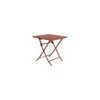 Table Pliante Greensboro Carrée 2 Places - Ambre -Garantia Soldes Magasin table pliante greensboro carree 2 places ambre