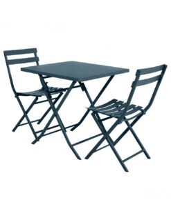 Table Pliante Greensboro Carrée 2 Places - Petrole 6 Table Pliante Greensboro Carrée 2 Places - Petrole -Garantia Soldes Magasin table pliante greensboro carree 2 places petrole 1