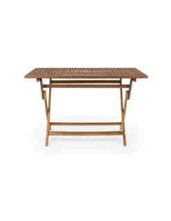 Table Pliante Rectangle En Acacia Noemi 120 X 70 Cm -Garantia Soldes Magasin table pliante rectangle en acacia noemi 120 x 70 cm 2