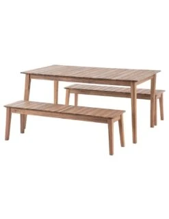 Table Rectangulaire TIWI En Bois D'Acacia -Garantia Soldes Magasin table rectangulaire tiwi en bois d acacia 2