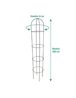 Tipis "obélisque" Anthracite Au Choix - 2 M -Garantia Soldes Magasin tipis obelisque anthracite au choix 9